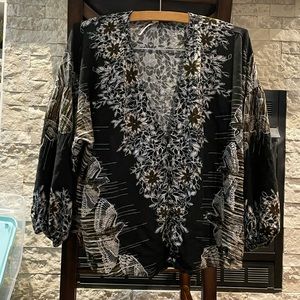 Free People V-neck Long Sleeve